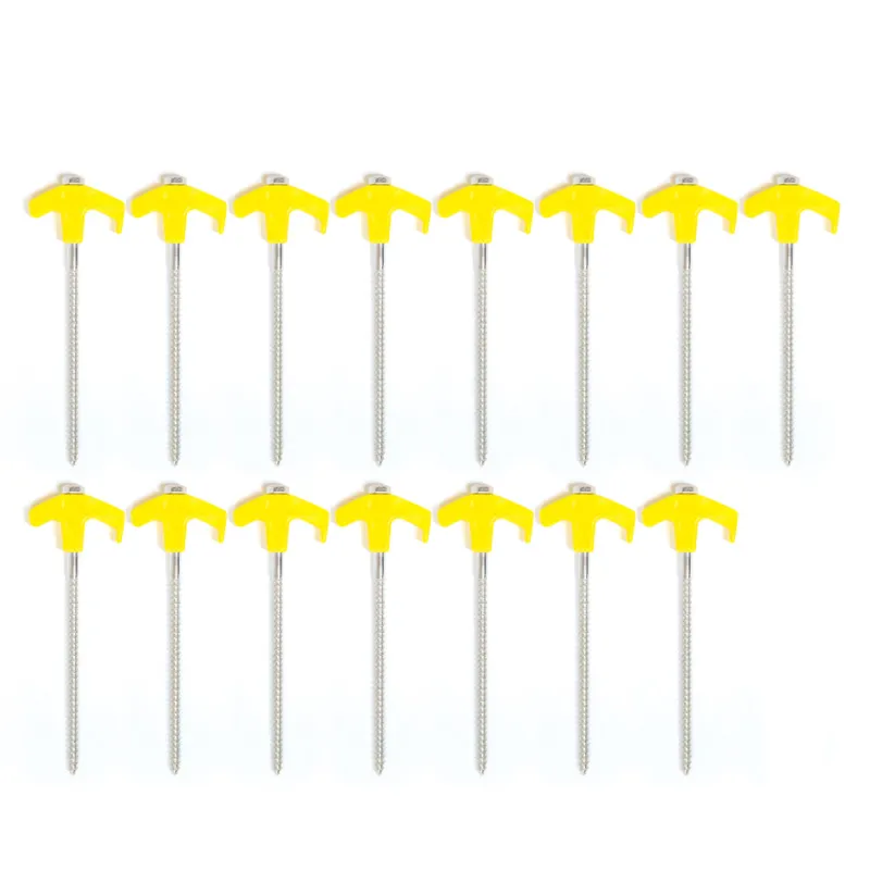 Pegs & Poles<OZtrail 16 Piece Screw in Tent Peg Set