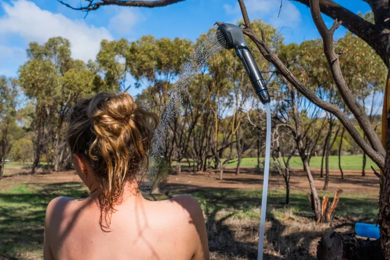 Showers<Companion Aquaheat NXT Shower Head & Hose