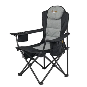 Chairs<OZtrail Big Boy Arm Chair - Black