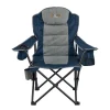 Chairs<OZtrail Big Boy Arm Chair - Navy Blue