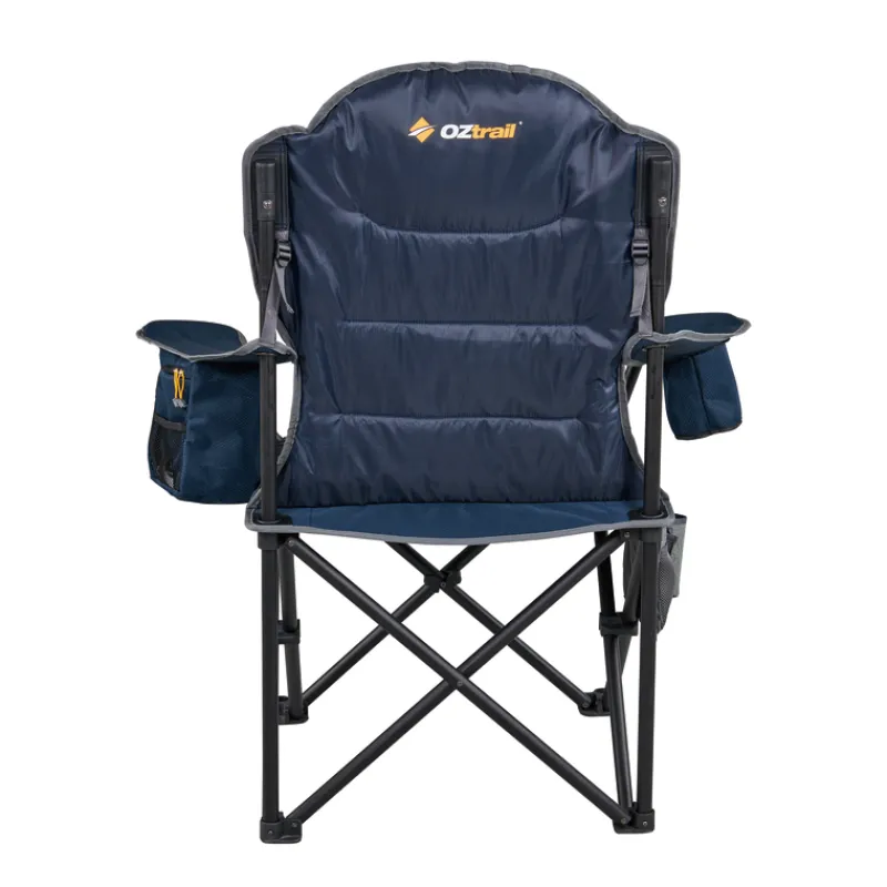 Chairs<OZtrail Big Boy Arm Chair - Navy Blue