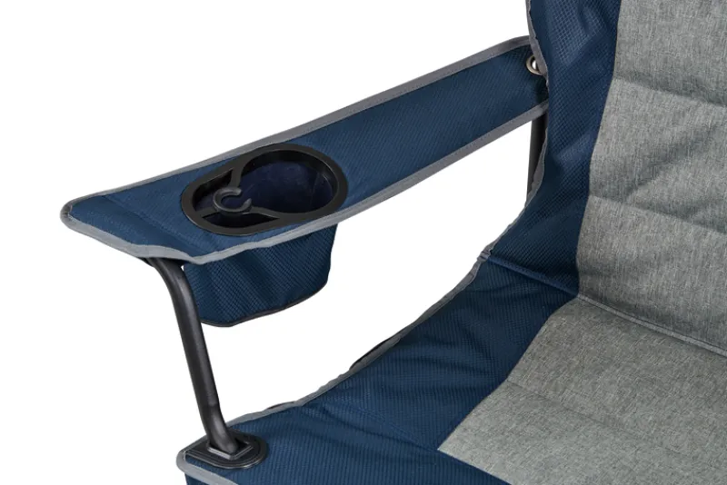 Chairs<OZtrail Big Boy Arm Chair - Navy Blue