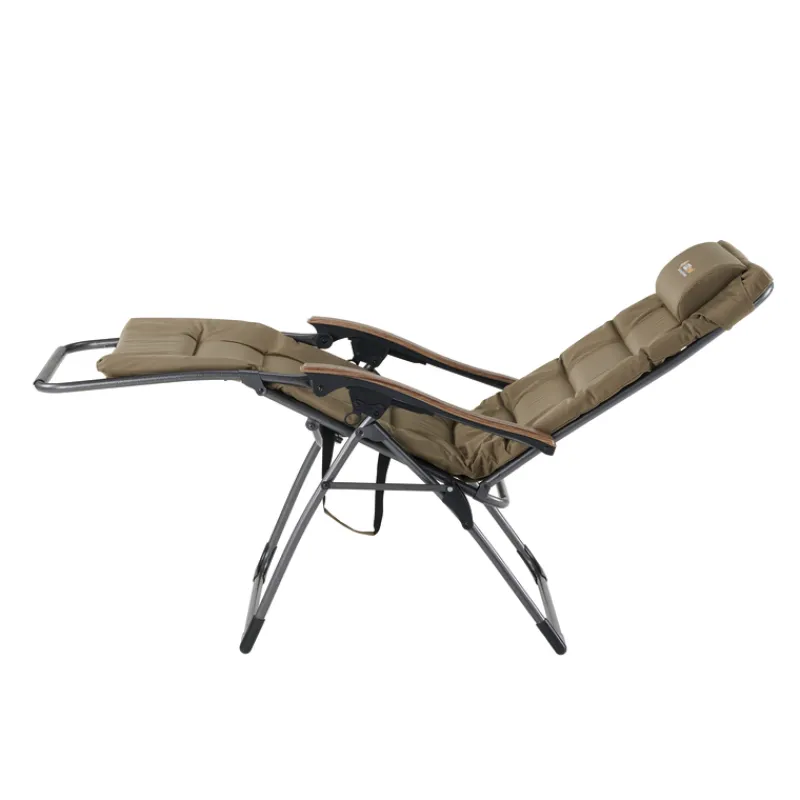 Chairs<OZtrail Brampton Sun Lounge - Tan