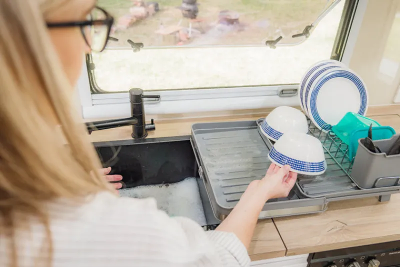 Accessories<Companion Caravan Deluxe Compact Dish Rack