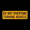 Accessories<Companion Caravan Sticker - Do Not Overtake