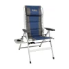 Chairs<OZtrail Cascade Deluxe 8 Position Recliner Chair - Navy