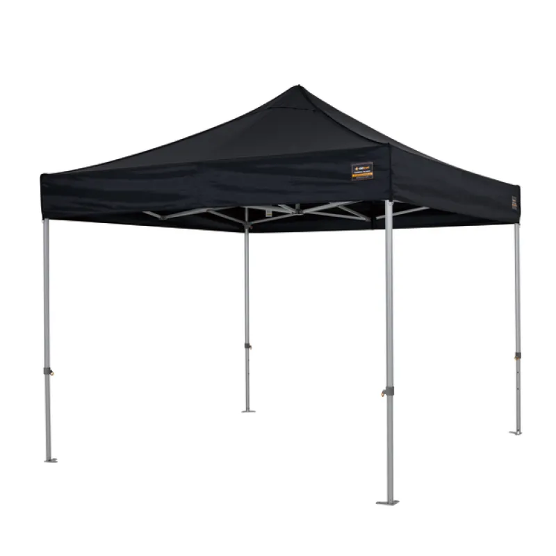 Commercial Pro Series<OZtrail Commercial Pro Aluminium 3.0 Gazebo - Black
