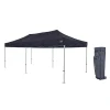 Commercial Pro Series<OZtrail Commercial Pro Aluminium 6.0 Gazebo - Black