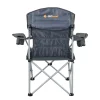 Chairs<OZtrail Deluxe Arm Chair - Blue