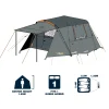 Fast Frame Tents<OZtrail Fast Frame BlockOut Lumos 4P Tent