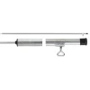 Tent Parts<OZtrail Galvanised Tent Pole with Tee Nut - 198CM