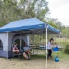 Hydroflow<OZtrail Hydroflow Deluxe 6.0 Gazebo - Navy