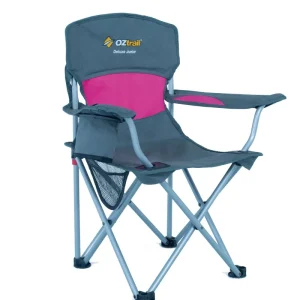 Chairs<OZtrail Junior Deluxe Arm Chair - Pink
