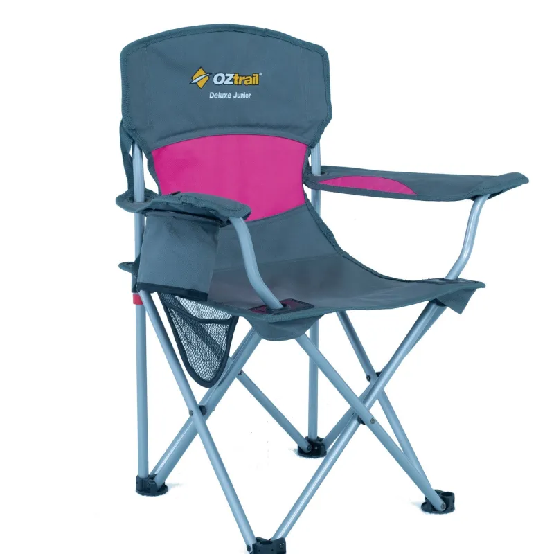 Chairs<OZtrail Junior Deluxe Arm Chair - Pink