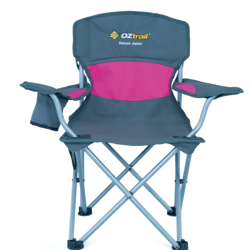 Chairs<OZtrail Junior Deluxe Arm Chair - Pink