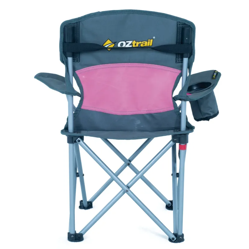 Chairs<OZtrail Junior Deluxe Arm Chair - Pink