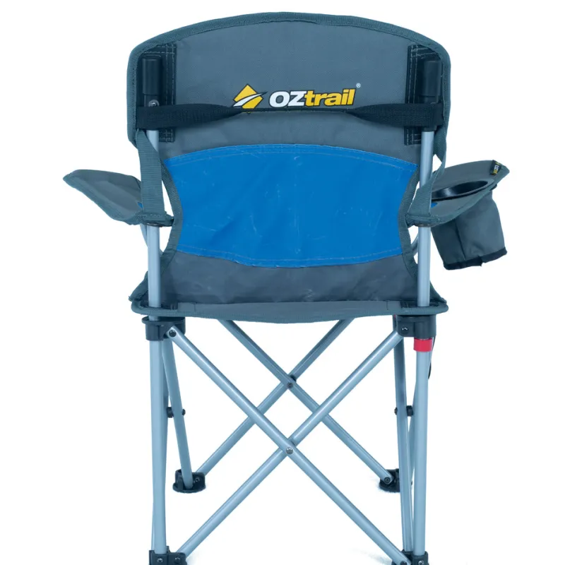 Chairs<OZtrail Junior Deluxe Arm Chair - Blue
