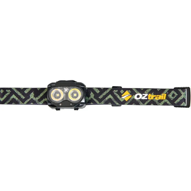 Headlamps<OZtrail Lumos FP200 Rechargeable Headlamp