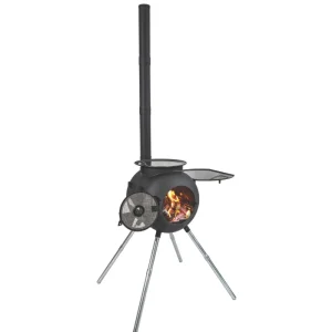 Series 2<Ozpig Series 2 Portable Wood Fire Stove