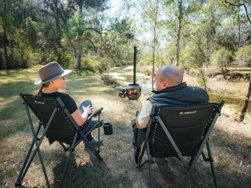 Series 2<Ozpig Series 2 Portable Wood Fire Stove