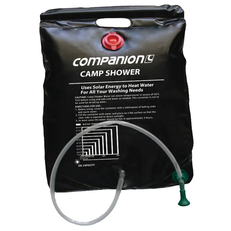 Showers & Toilets<Companion Pioneer Solar Shower 20L