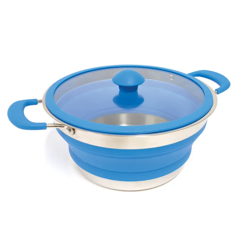 Pop-Up Range<Popup Stainless Steel Cooking Pot 3.0l