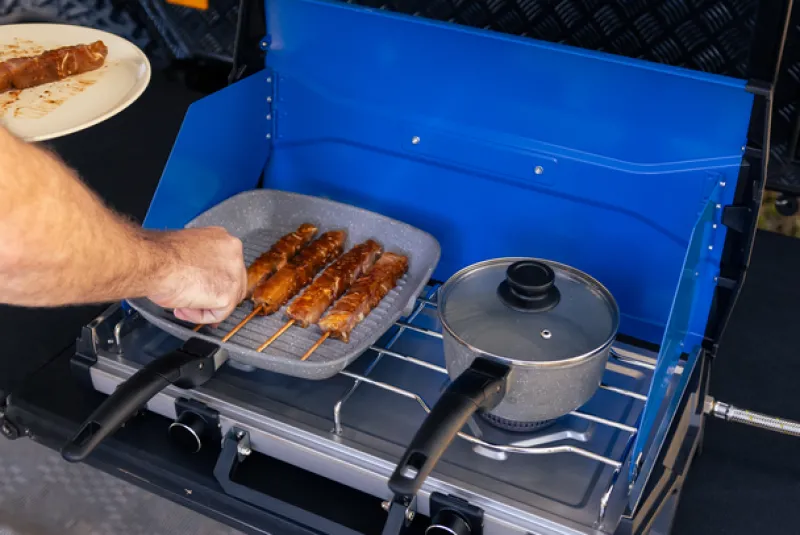 Stoves<Companion Proheat 2 Burner Stove (Low Pressure)