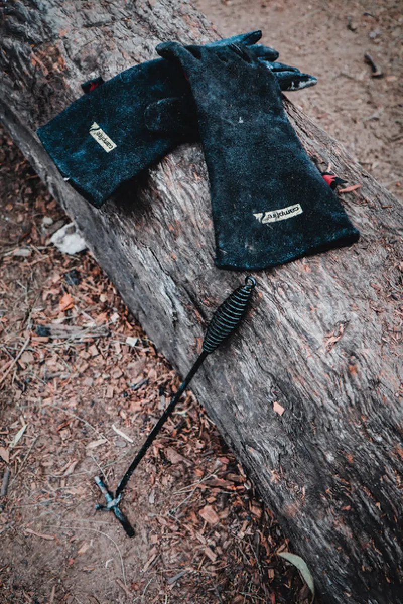 Camp Ovens<Campfire Protective Leather Gloves