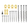 Pegs & Poles<OZtrail Screw-In Aluminium Peg Kit 22 Piece
