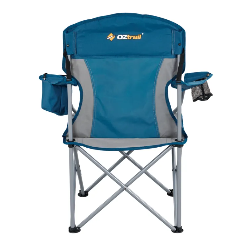 Chairs<OZtrail Sovereign Cooler Arm Chair - Blue