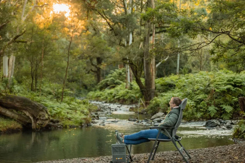 Chairs<OZtrail Tourer 7 Position Recliner
